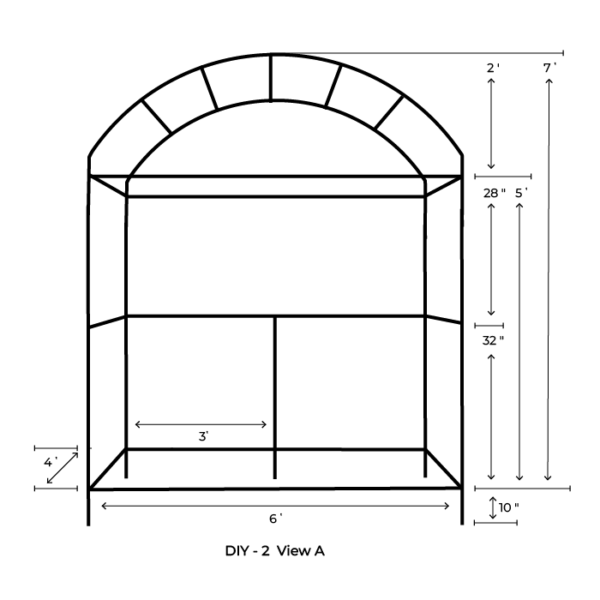 “DIY” Enclosed Apiary Kit – (2 Hive) - Image 3